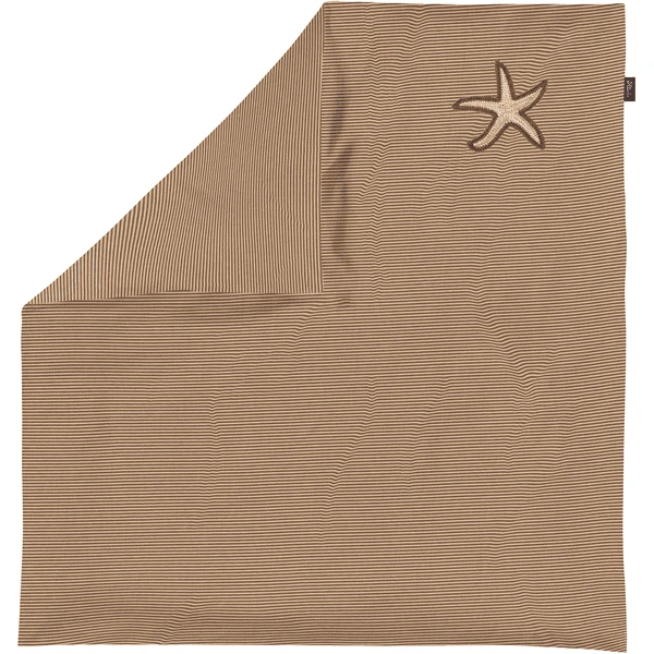Alvi ® Ropa De Cama Starfish Taupe/blanco 80 X 80 Cm 4 Alvi ® Ropa De Cama Starfish Taupe/blanco 80 X 80 Cm - Imagen 2