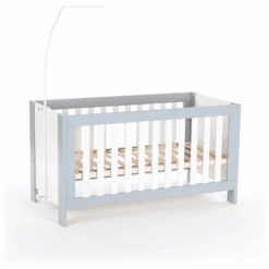 Babybay ® Barra De Dosel Para Camas De Niños Blanco