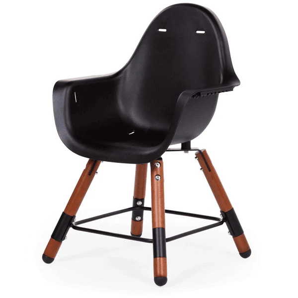 Childhome CHILD HOME Trona Evolu 2 Nogal / Negro 2 En 1 + Anillo 7 Childhome CHILD HOME Trona Evolu 2 Nogal / Negro 2 En 1 + Anillo - Imagen 5