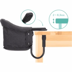 Fillikid Asiento Plegable Para Mesa Flexi Gris Melange -Roba Baumann Tienda fillikid asiento plegable para mesa flexi gris melange a307461 2