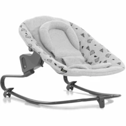 Hauck Hamaca Bebé Combinable Alpha Bouncer Premium Nordic Grey