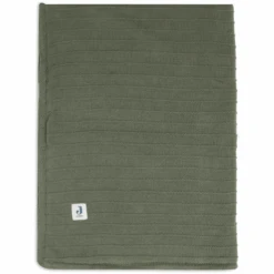 Jollein Manta Cuna Hoja De PuntPure Knit Leaf Green/Velvet 75x100cm
