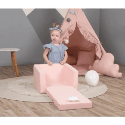 Singlesofa Sofá Infantil Dance Of Stars Pink -Roba Baumann Tienda singlesofa sofa infantil dance of stars pink a363727 2