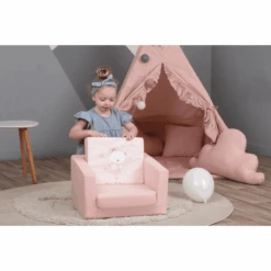 Singlesofa Sofá Infantil Dance Of Stars Pink -Roba Baumann Tienda singlesofa sofa infantil dance of stars pink a363727 4