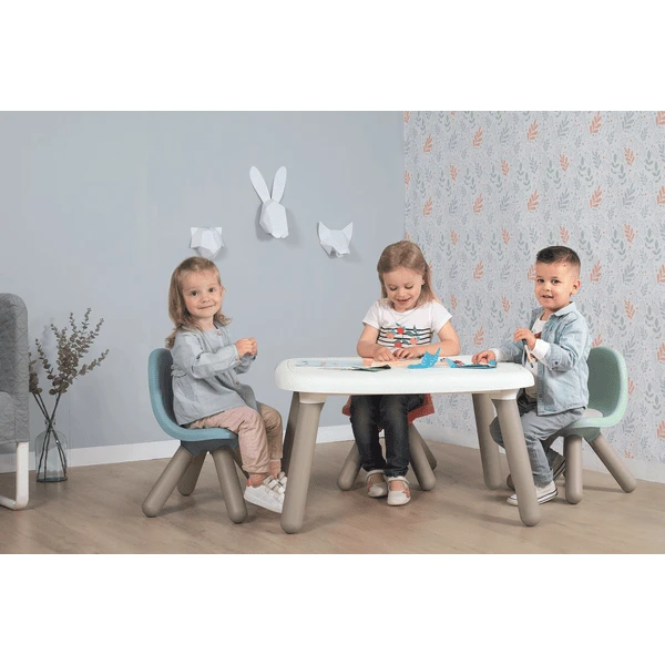 Smoby Silla Infantil, Azul Tormenta 5 Smoby Silla Infantil, Azul Tormenta - Imagen 3